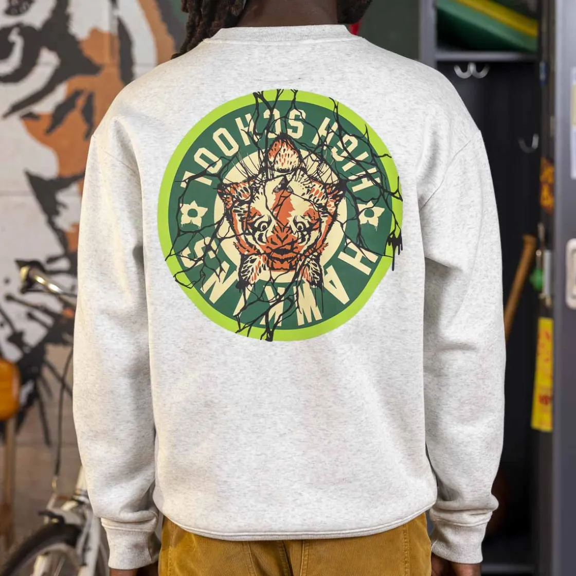 Stranger Things|Outerwear|Stranger Things "Gimme an H!" – Crewneck Sweatshirt