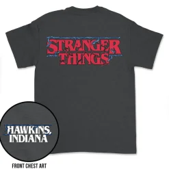 Stranger Things|Tees|Stranger Things "Hawkins, Indiana" – Crewneck Tee
