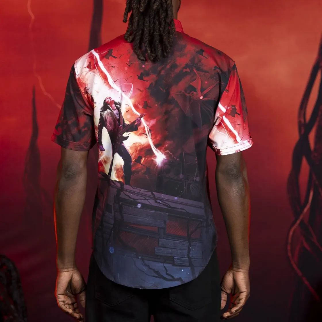 Stranger Things|Short Sleeves|Stranger Things "Most Metal Ever!" – KUNUFLEX Short Sleeve Shirt