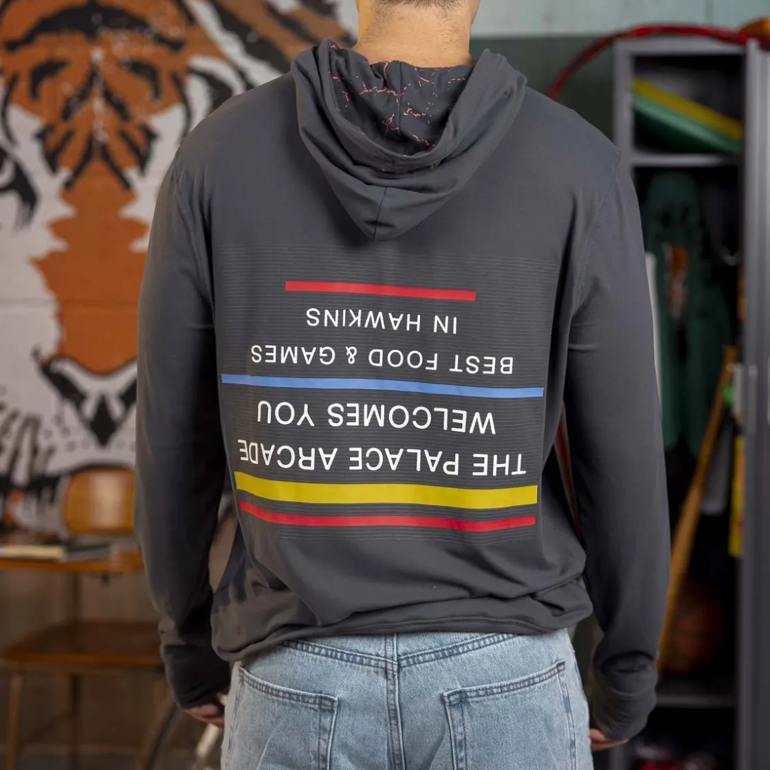 Stranger Things|Outerwear|Stranger Things "Palace Arcade" – Performance Hoodie