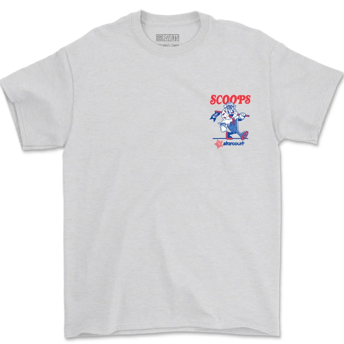 Stranger Things|Tees|Stranger Things "Scoops Ahoy" – Crewneck Tee