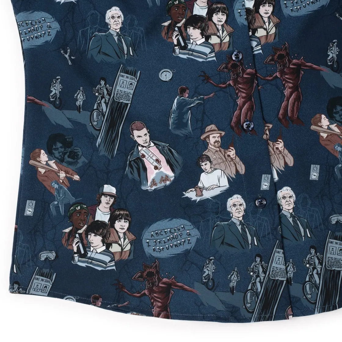 Stranger Things|Stranger Things "Something Is Coming" – Women's KUNUFLEX Short Sleeve Shirt
