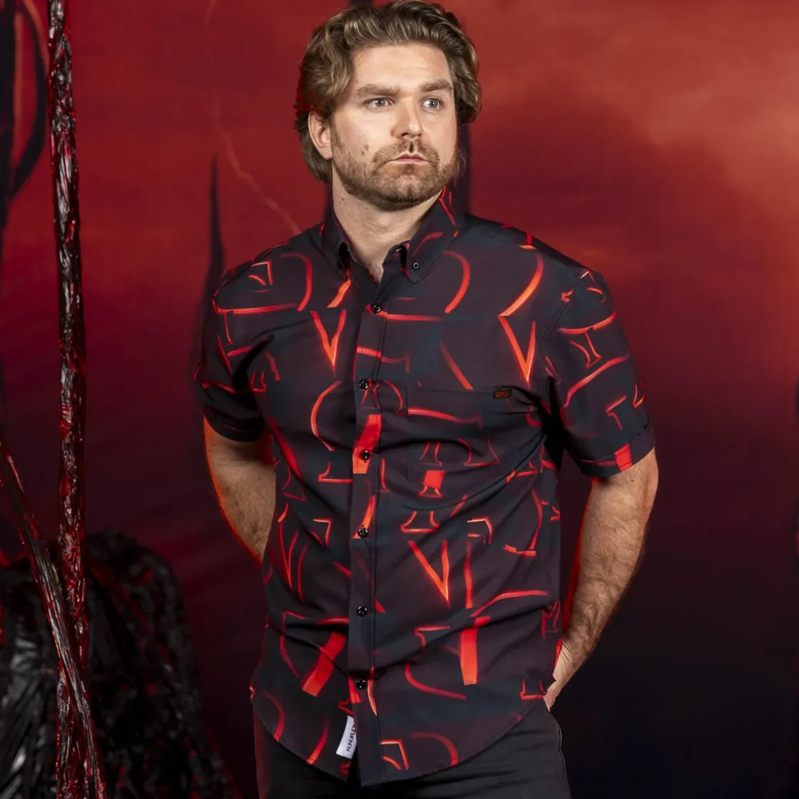 Stranger Things|Short Sleeves|Stranger Things "Strange Beginnings" – KUNUFLEX Short Sleeve Shirt