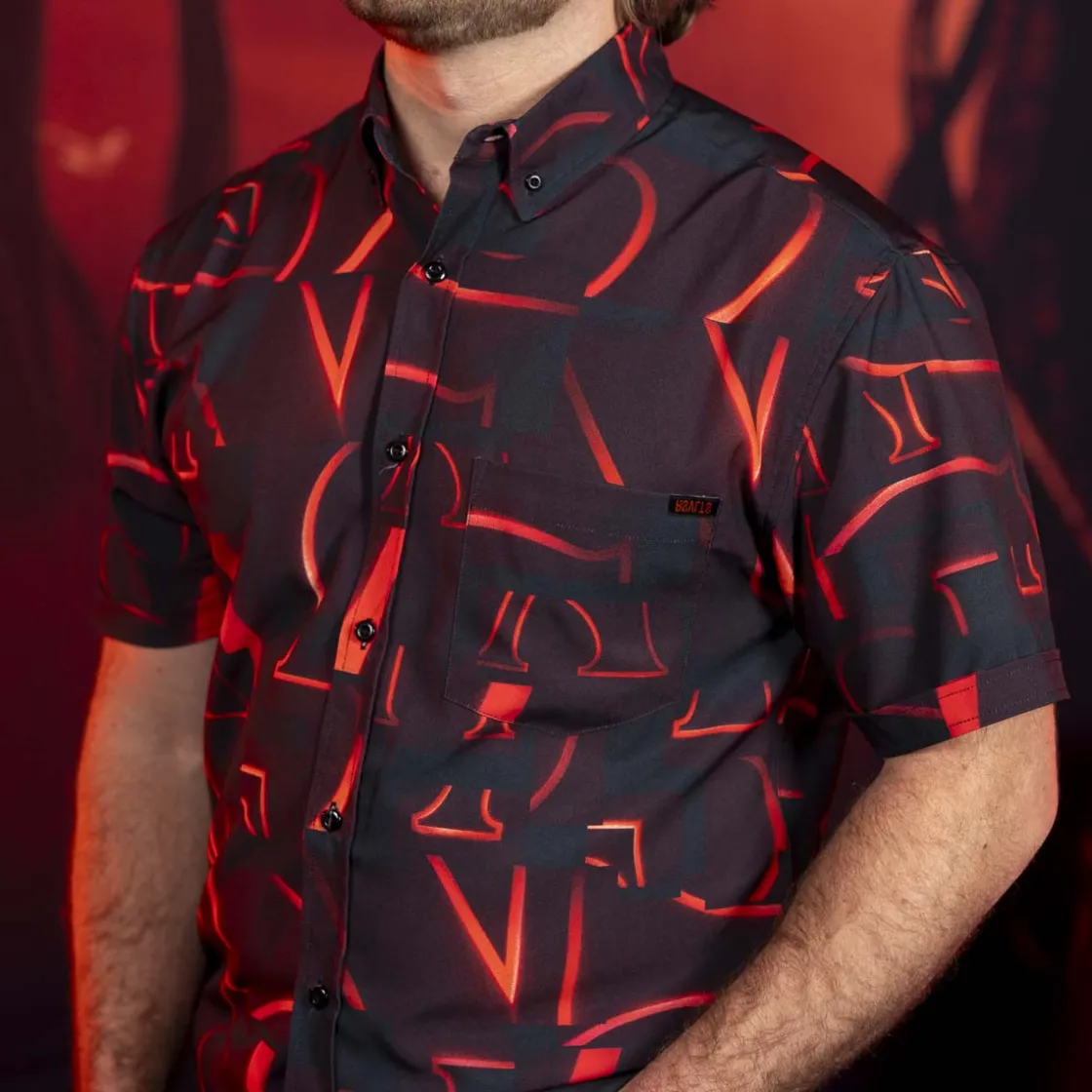 Stranger Things|Short Sleeves|Stranger Things "Strange Beginnings" – KUNUFLEX Short Sleeve Shirt