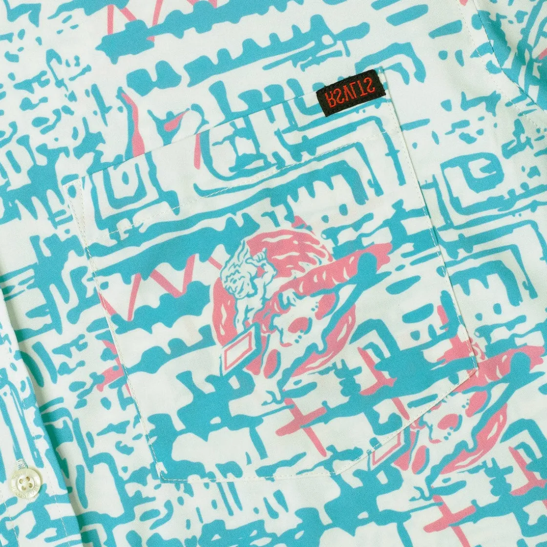 Stranger Things|Short Sleeves|Stranger Things "Surfer Boy Pizza" – KUNUFLEX Short Sleeve Shirt