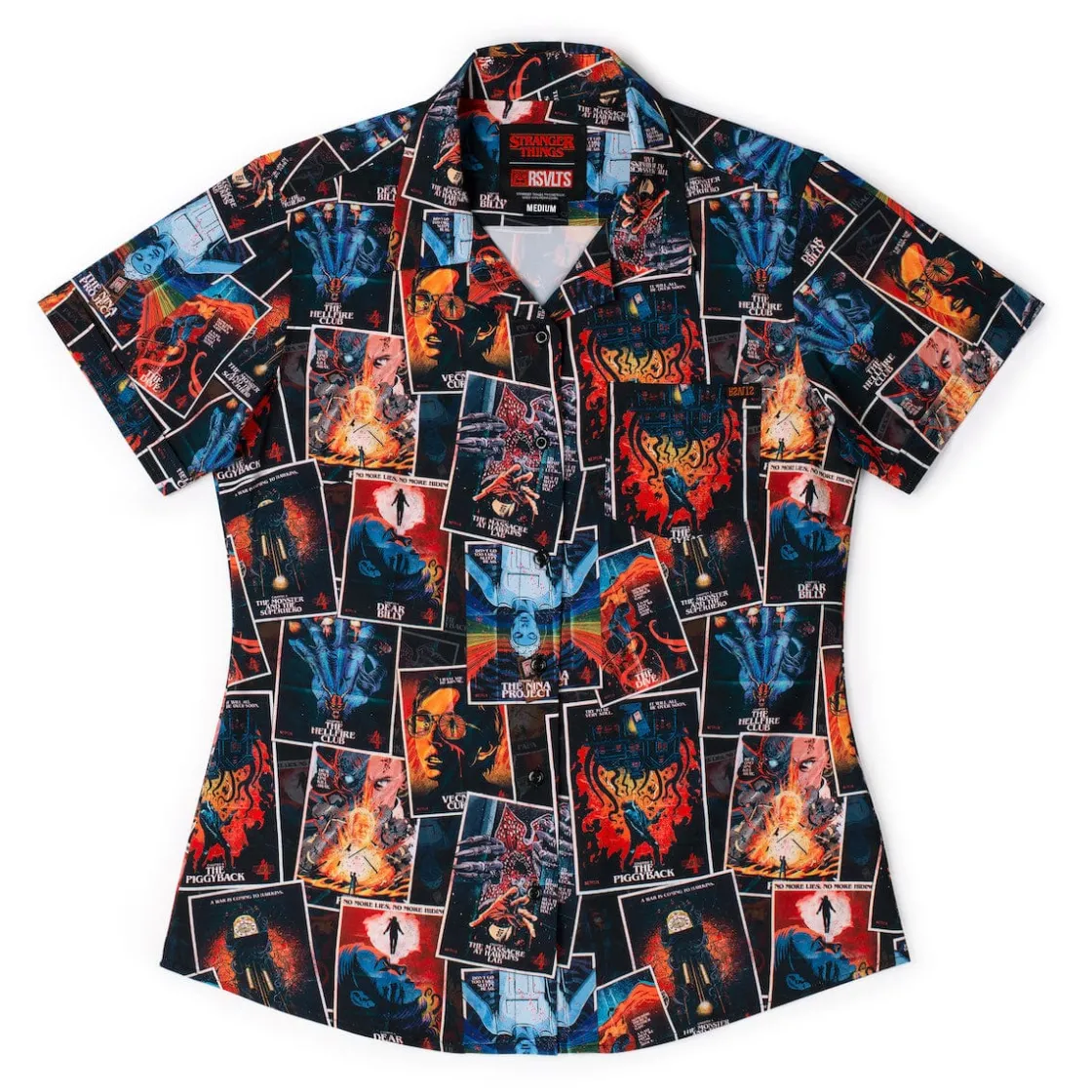 Stranger Things|Stranger Things "The Art of Four" – Women's KUNUFLEX Short Sleeve Shirt
