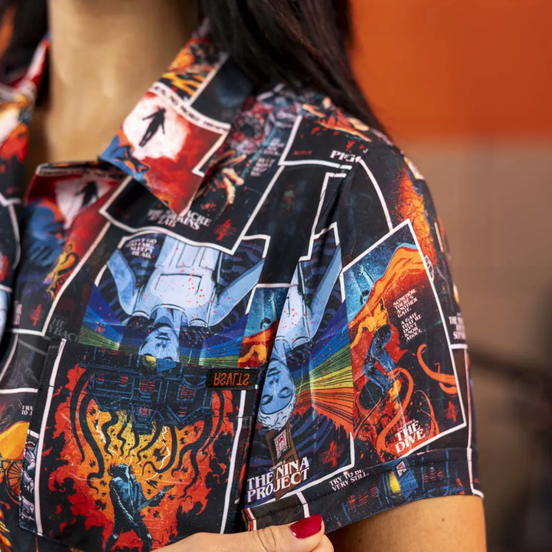 Stranger Things|Stranger Things "The Art of Four" – Women's KUNUFLEX Short Sleeve Shirt