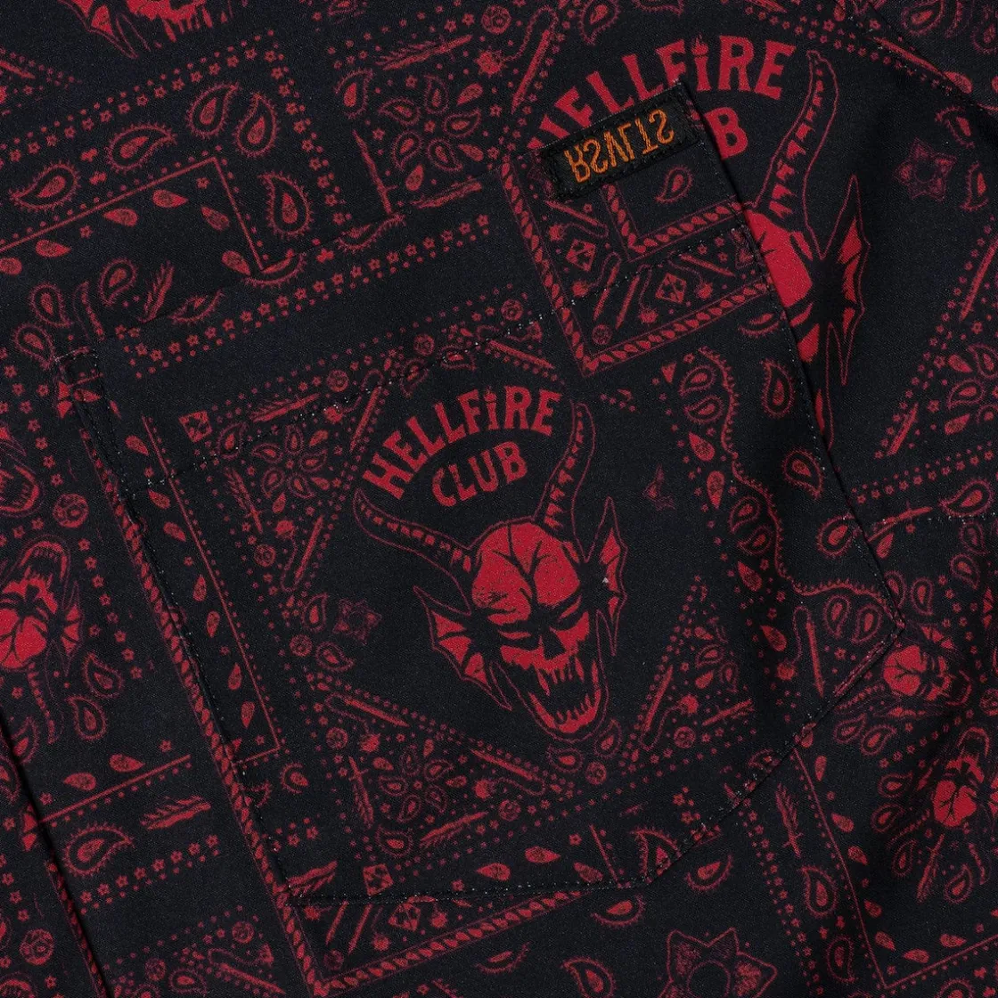 Stranger Things|Stranger Things "Welcome to Hellfire" – Women's KUNUFLEX Short Sleeve Shirt