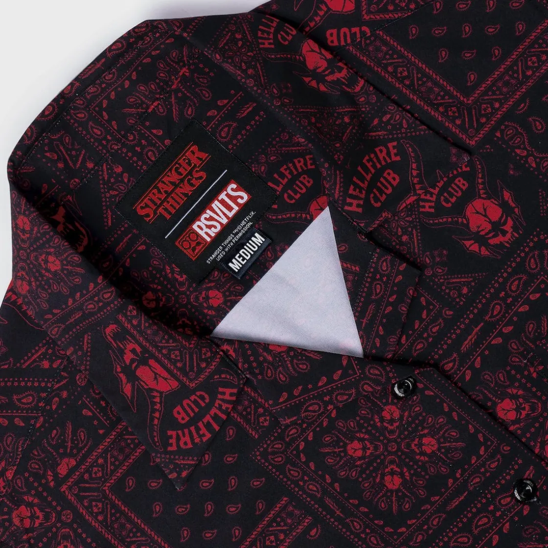 Stranger Things|Stranger Things "Welcome to Hellfire" – Women's KUNUFLEX Short Sleeve Shirt