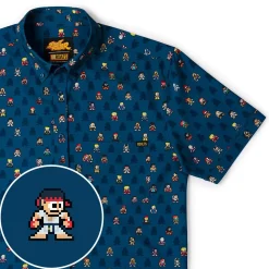 Short Sleeves|Street Fighter "Mega Fighters" – KUNUFLEX Short Sleeve Shirt