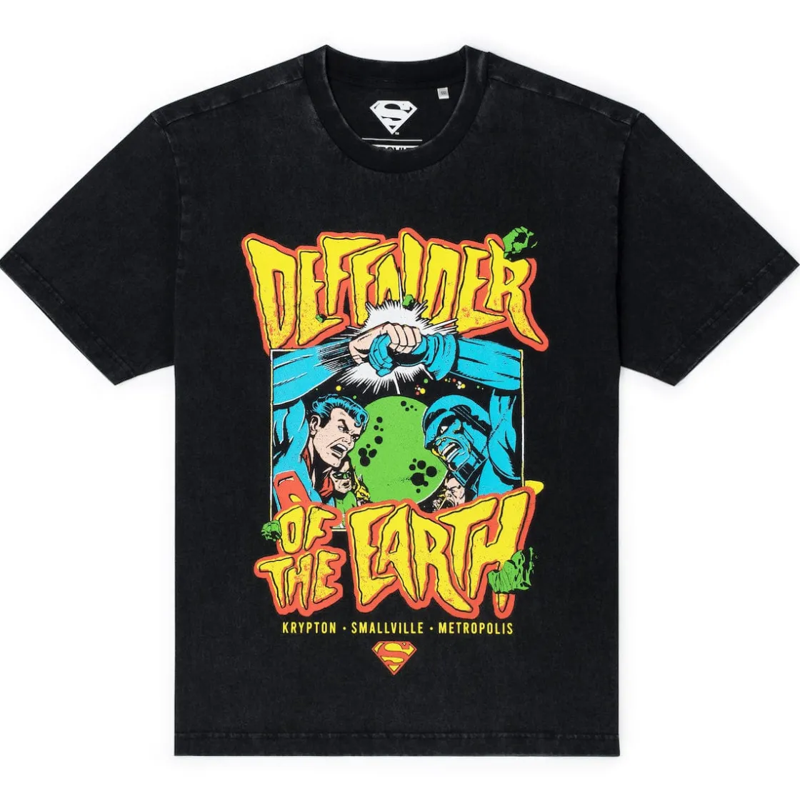 Superman|Dc|Superman ™ "Defender of the Earth" – Vintage Crewneck Tee