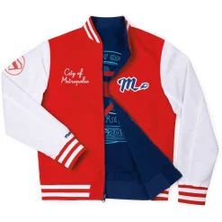 Superman|Dc|Superman ™ "Hometown Hero” – Reversible Bomber Jacket