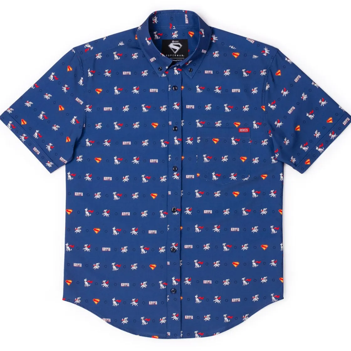 Superman|Dc|Superman ™ "Pup, Pup, and Away!" – KUNUFLEX Short Sleeve Shirt