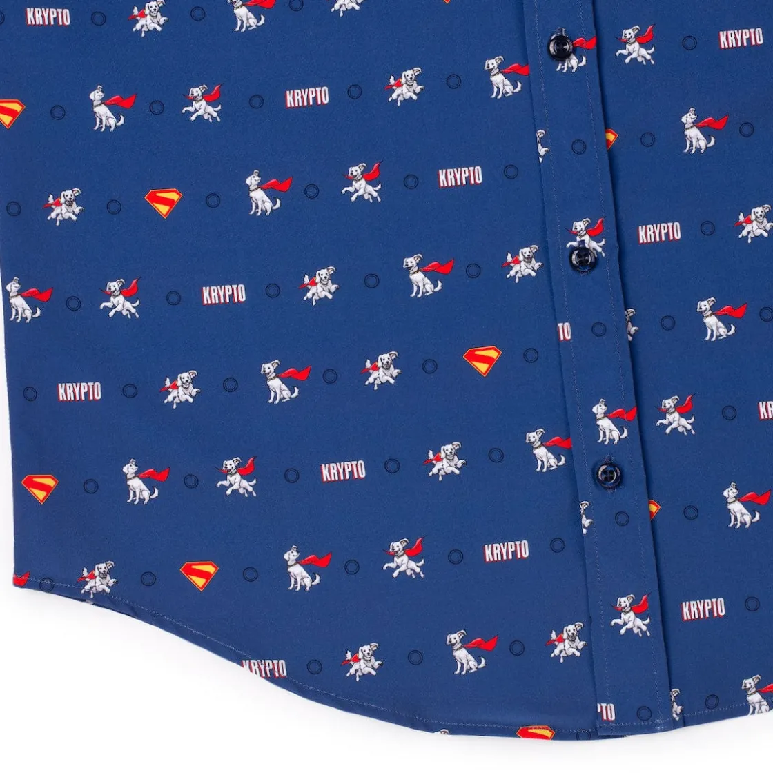 Superman|Dc|Superman ™ "Pup, Pup, and Away!" – KUNUFLEX Short Sleeve Shirt