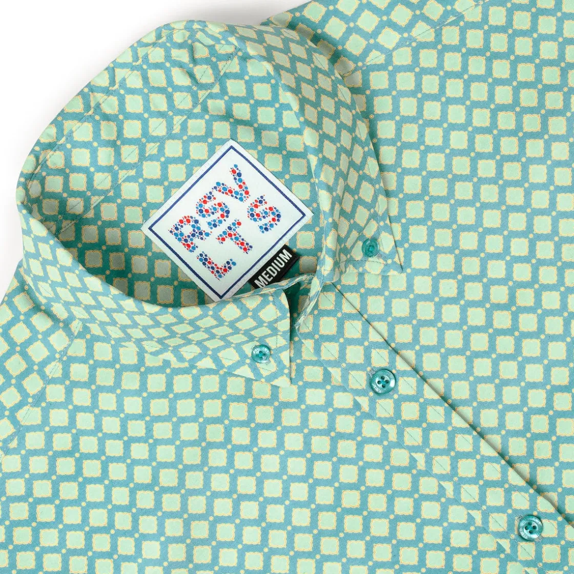 Short Sleeve Shirts|Short Sleeves|RSVLTS Sweet Tile O' Mine – KUNUFLEX Short Sleeve Shirt