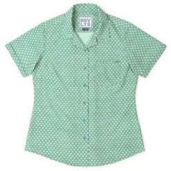 Short Sleeve Shirts|Rsvlts|RSVLTS Sweet Tile O' Mine – Women's KUNUFLEX Short Sleeve Shirt