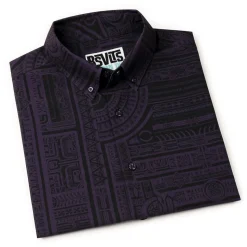 Short Sleeve Shirts|Tiki|RSVLTS Taerea Tatau – KUNUFLEX Short Sleeve Shirt