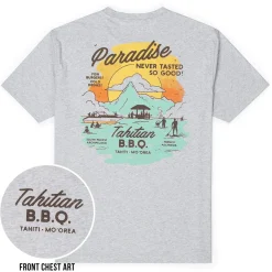 T-shirts|Tiki|RSVLTS Tahitian B.B.Q. – Crewneck Tee