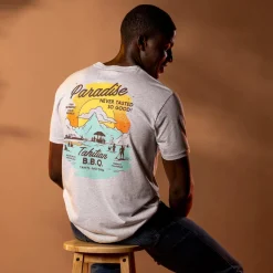 T-shirts|Tiki|RSVLTS Tahitian B.B.Q. – Crewneck Tee