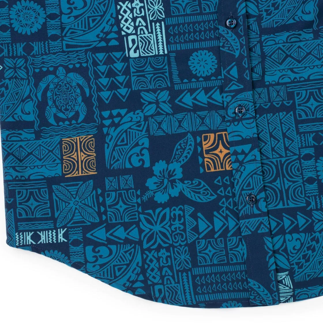 Short Sleeve Shirts|Tiki|RSVLTS Tahitian Tapestry – KUNUFLEX Short Sleeve Shirt