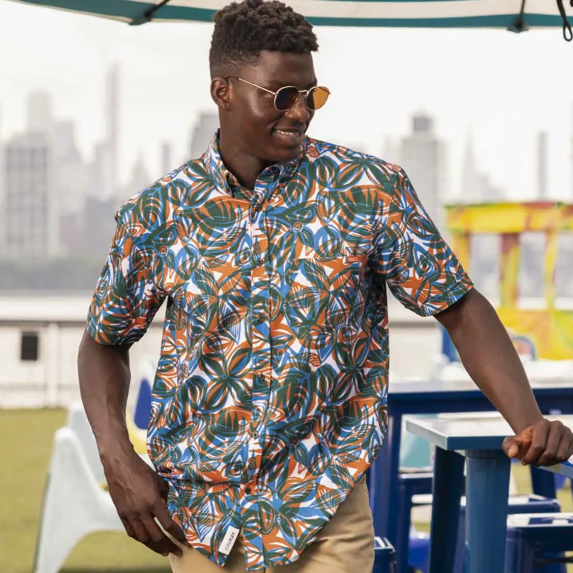 Short Sleeve Shirts|Short Sleeves|RSVLTS Tapa the World – KUNUFLEX Short Sleeve Shirt