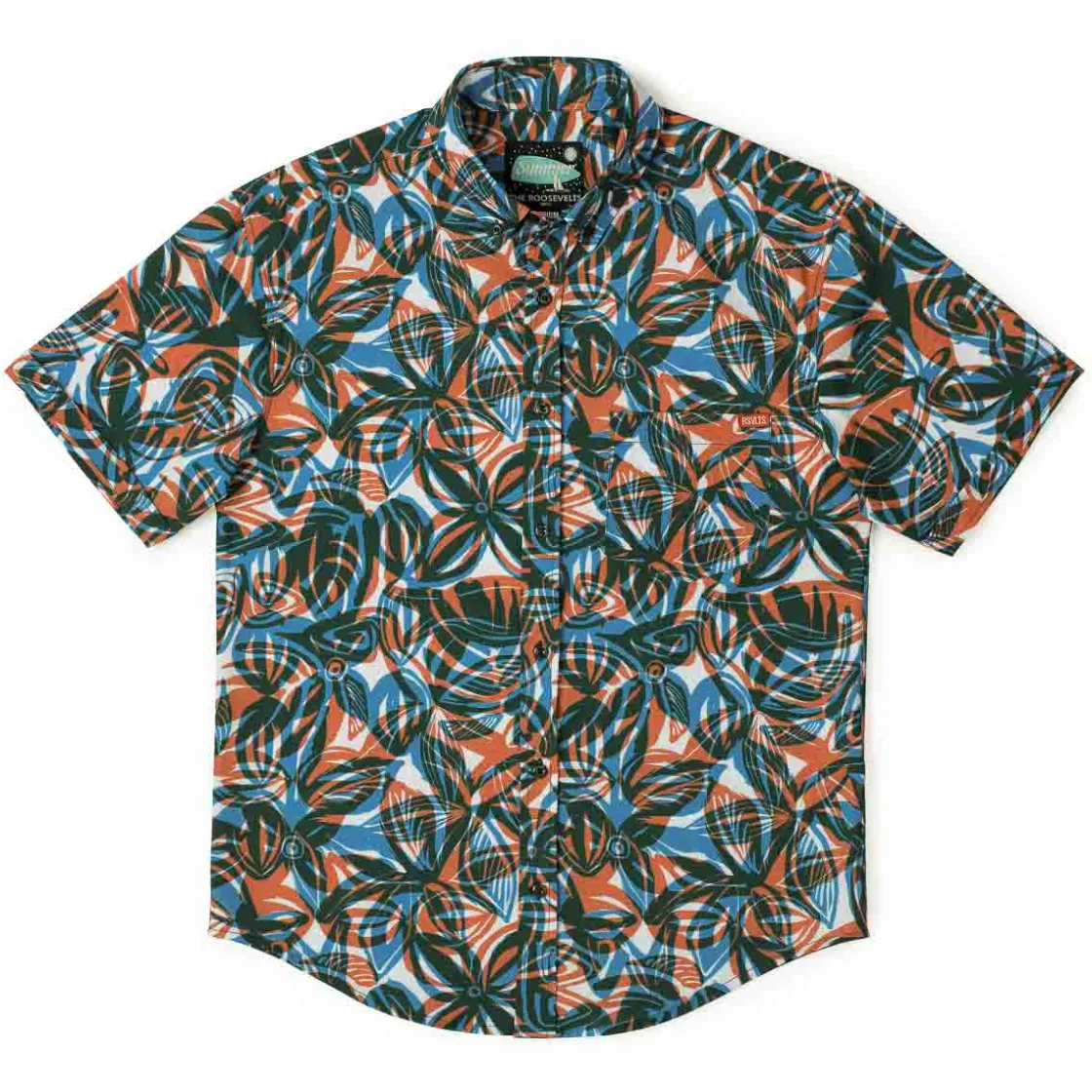 Short Sleeve Shirts|Short Sleeves|RSVLTS Tapa the World – KUNUFLEX Short Sleeve Shirt