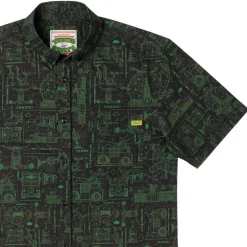 Tmnt|Nickelodeon|Nickelodeon Teenage Mutant Ninja Turtles "Greenprints" – KUNUFLEX Short Sleeve Shirt