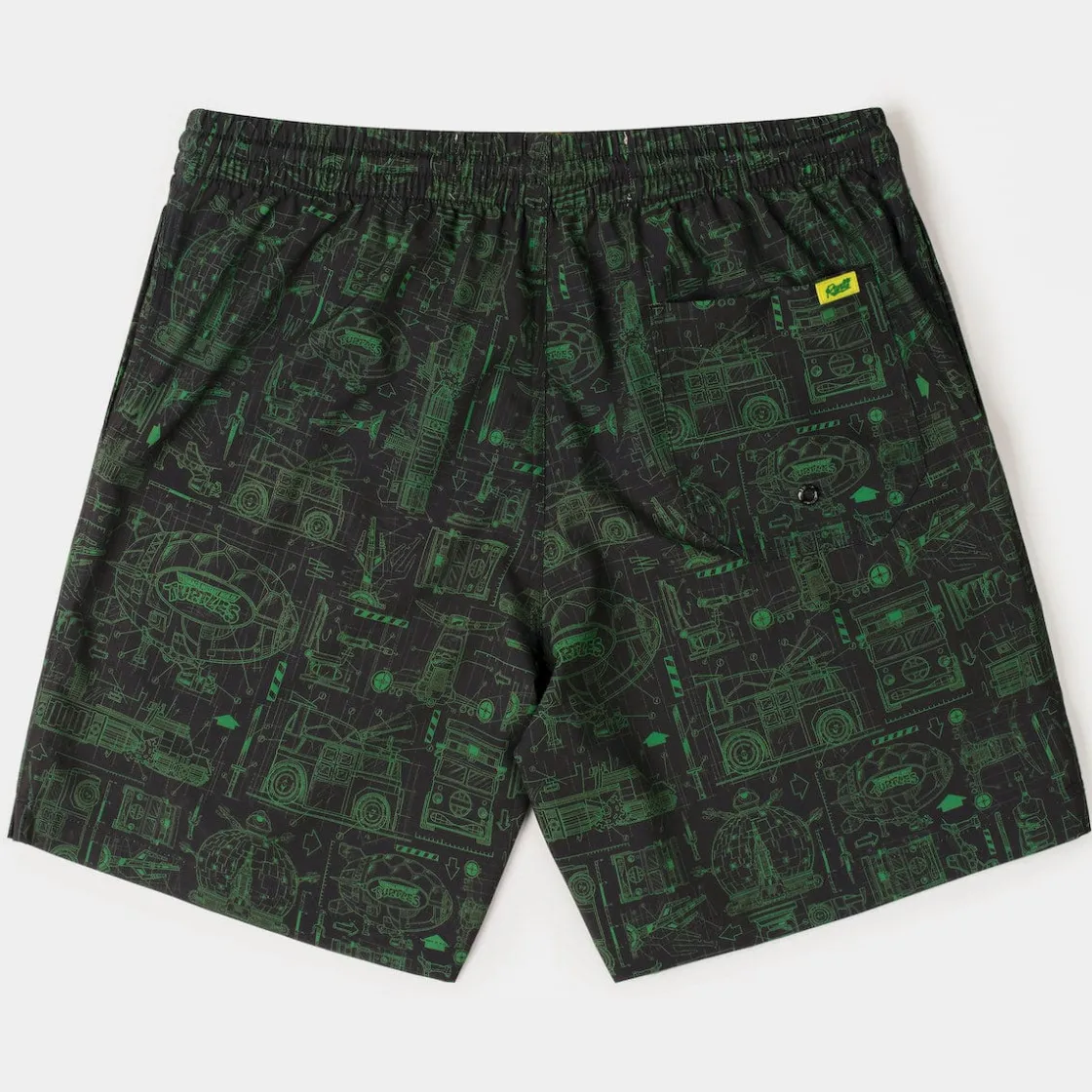 Tmnt|Nickelodeon|Nickelodeon Teenage Mutant Ninja Turtles "Greenprints" – Hybrid Shorts