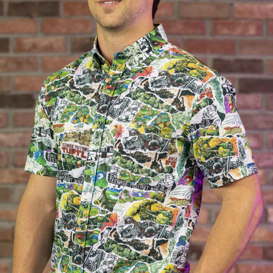 Tmnt|Nickelodeon|Nickelodeon Teenage Mutant Ninja Turtles "Tubular Since '84" – KUNUFLEX Short Sleeve Shirt