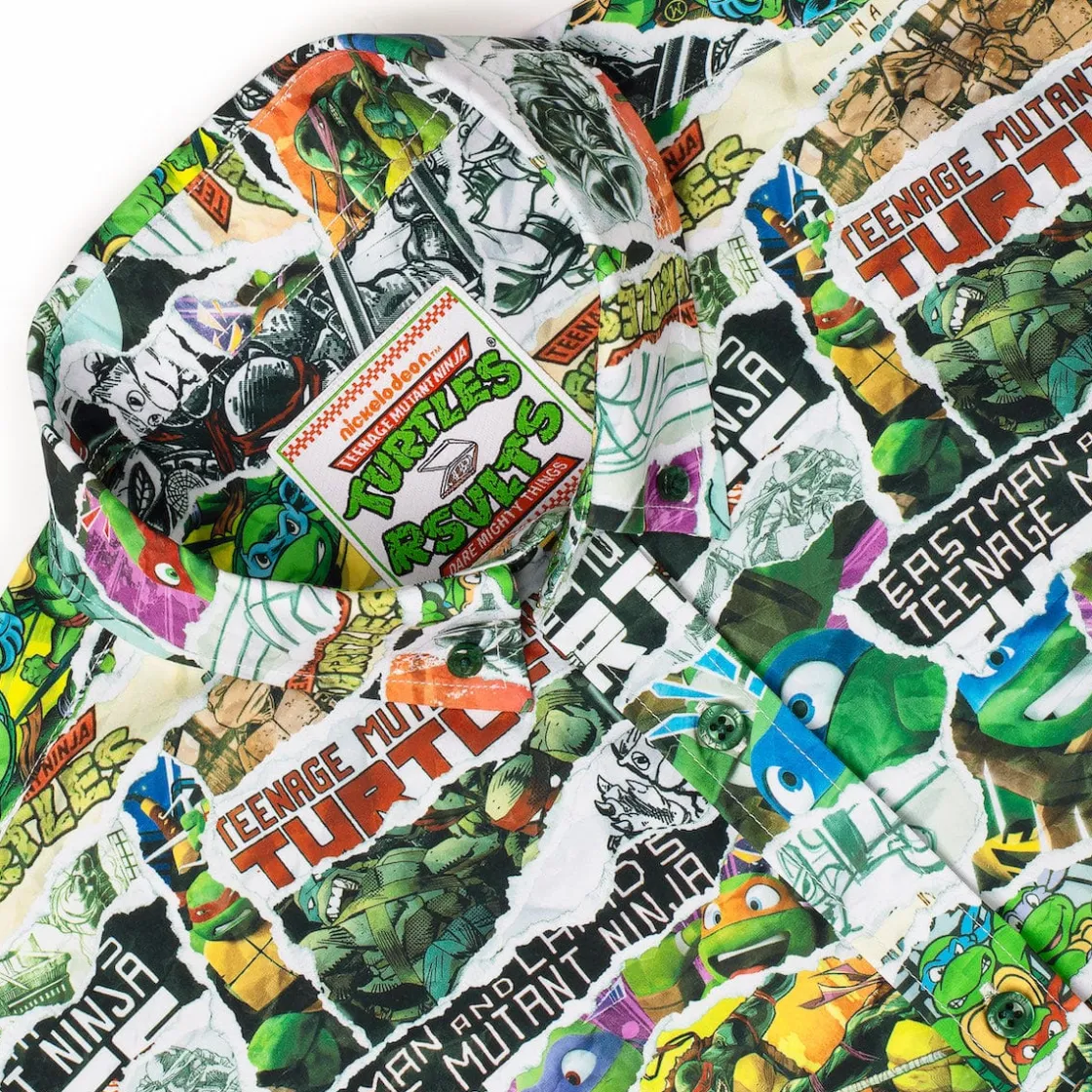 Tmnt|Nickelodeon|Nickelodeon Teenage Mutant Ninja Turtles "Tubular Since '84" – KUNUFLEX Short Sleeve Shirt