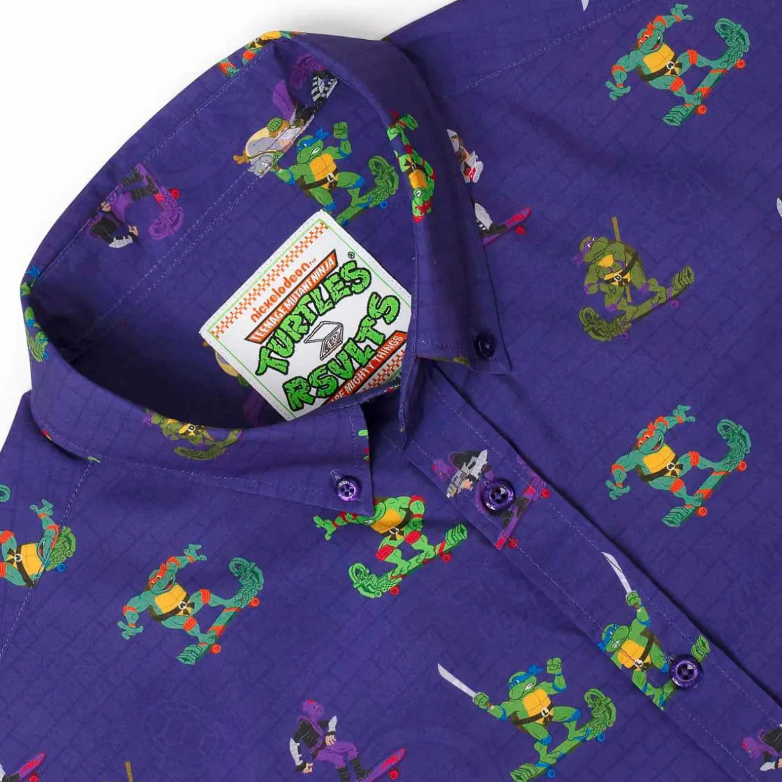 Tmnt|Nickelodeon|Nickelodeon Teenage Mutant Ninja Turtles "Cheapskatin'" – KUNUFLEX Short Sleeve Shirt