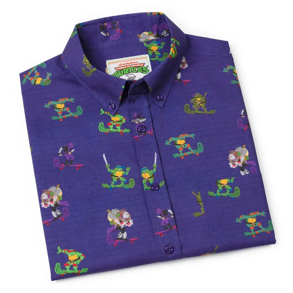 Tmnt|Nickelodeon|Nickelodeon Teenage Mutant Ninja Turtles "Cheapskatin'" – KUNUFLEX Short Sleeve Shirt