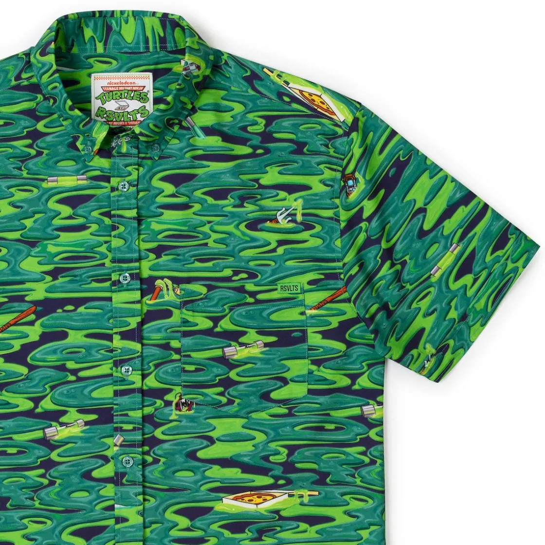 Tmnt|Nickelodeon|Nickelodeon Teenage Mutant Ninja Turtles "Oozevelts" – KUNUFLEX Short Sleeve Shirt
