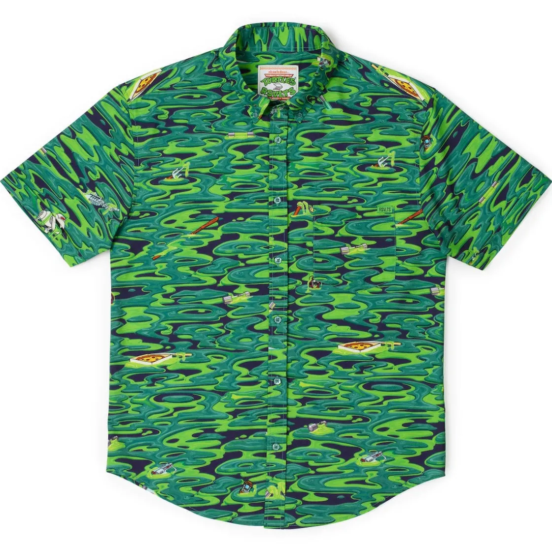 Tmnt|Nickelodeon|Nickelodeon Teenage Mutant Ninja Turtles "Oozevelts" – KUNUFLEX Short Sleeve Shirt