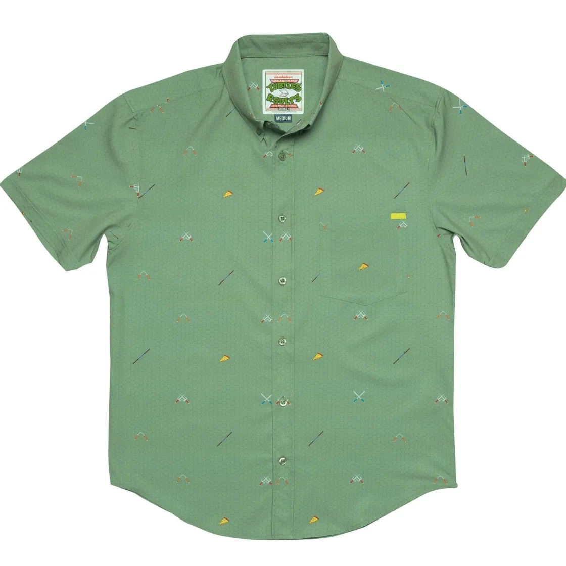 Tmnt|Nickelodeon|Nickelodeon Teenage Mutant Ninja Turtles "Ninja Armory" – KUNUFLEX Short Sleeve Shirt