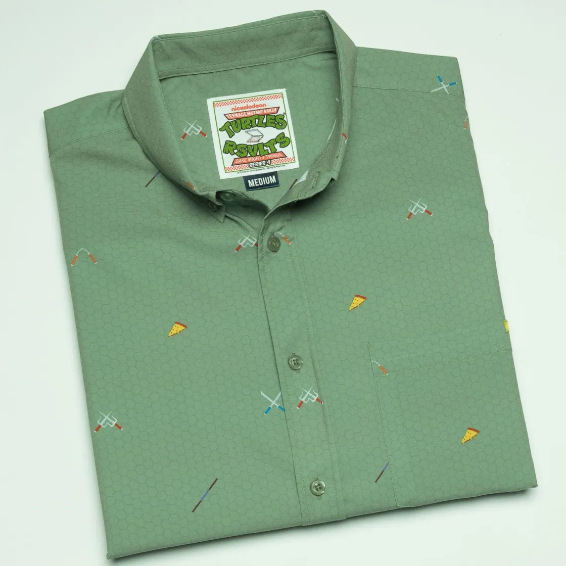 Tmnt|Nickelodeon|Nickelodeon Teenage Mutant Ninja Turtles "Ninja Armory" – KUNUFLEX Short Sleeve Shirt