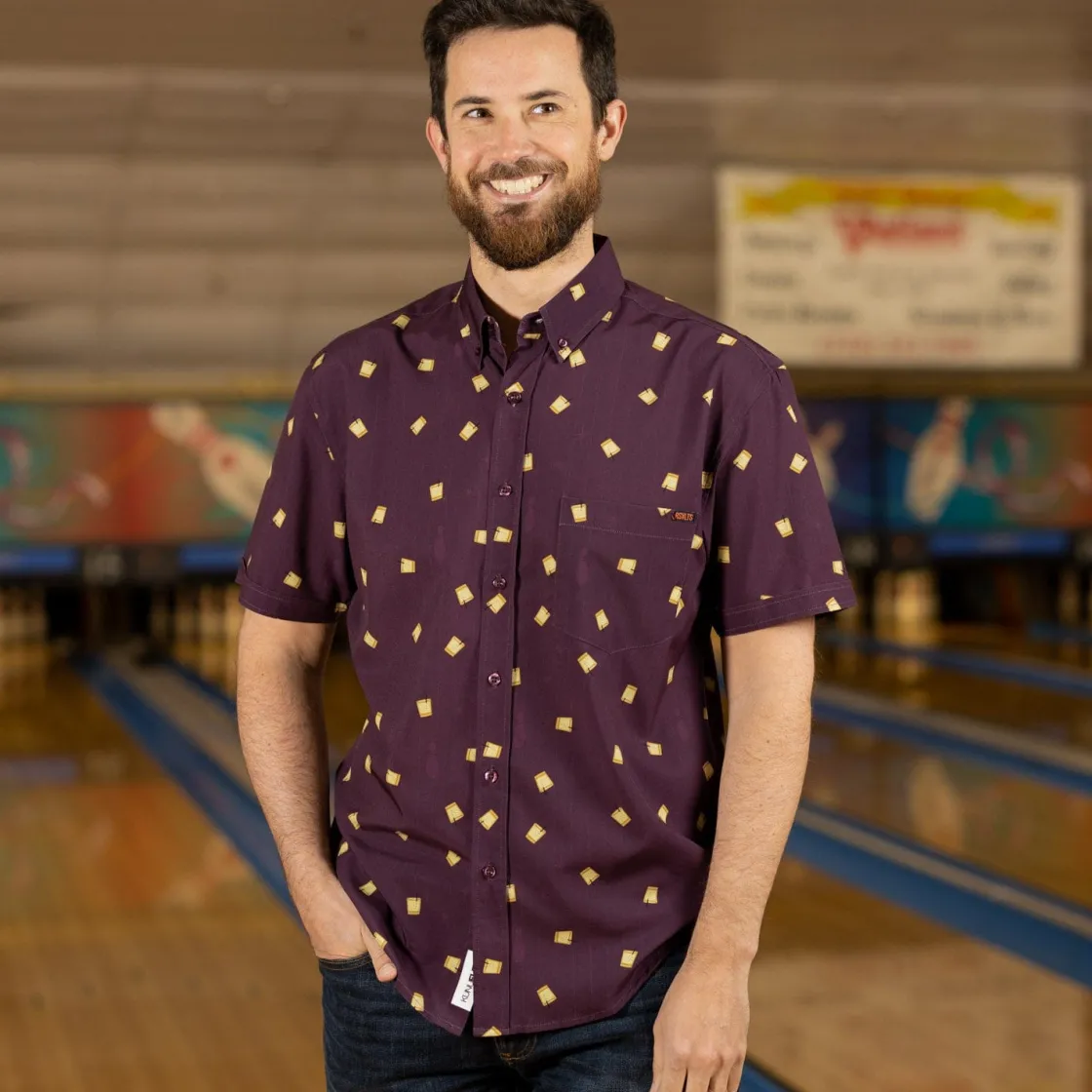 Paging Mr. Morrow|The Big Lebowski|The Big Lebowski "THERE’S A BEVERAGE HERE!" – KUNUFLEX Short Sleeve Shirt