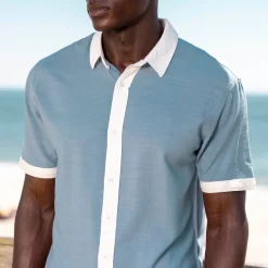 Short Sleeve Shirts|Bamboo|RSVLTS The Breakers – Bamboo Short Sleeve Shirt