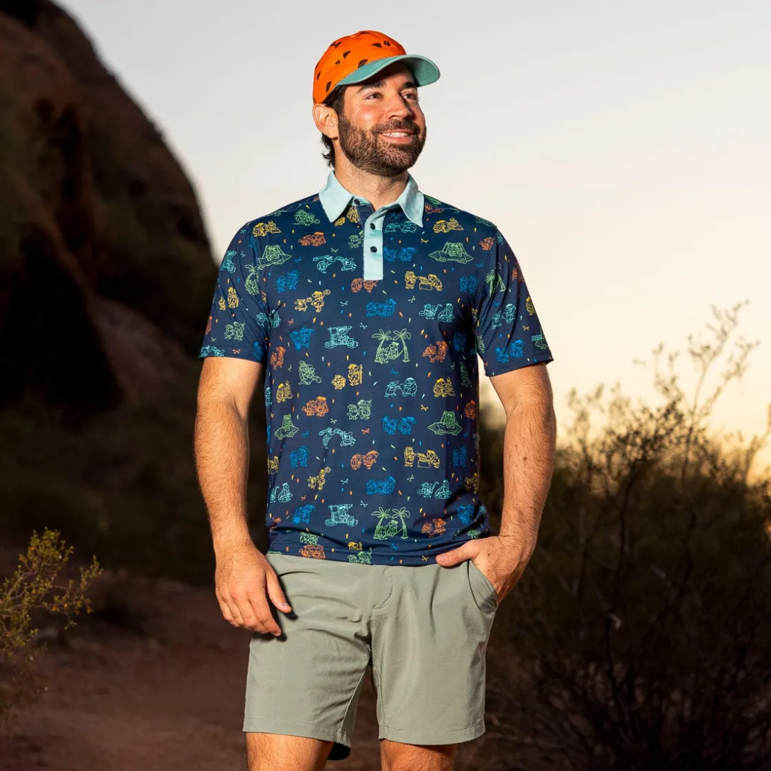 Greatest Hits|The Flintstones|The Flintstones "Bedrock Buds" – All-Day Polo