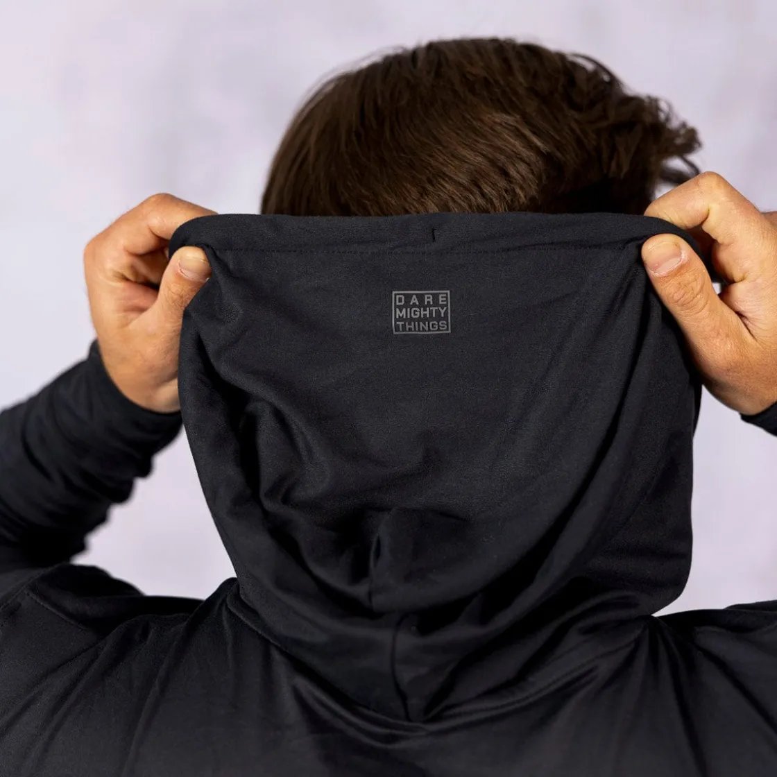 Performance Hoodies|Outerwear|RSVLTS The Monogram (Black) – Performance Hoodie