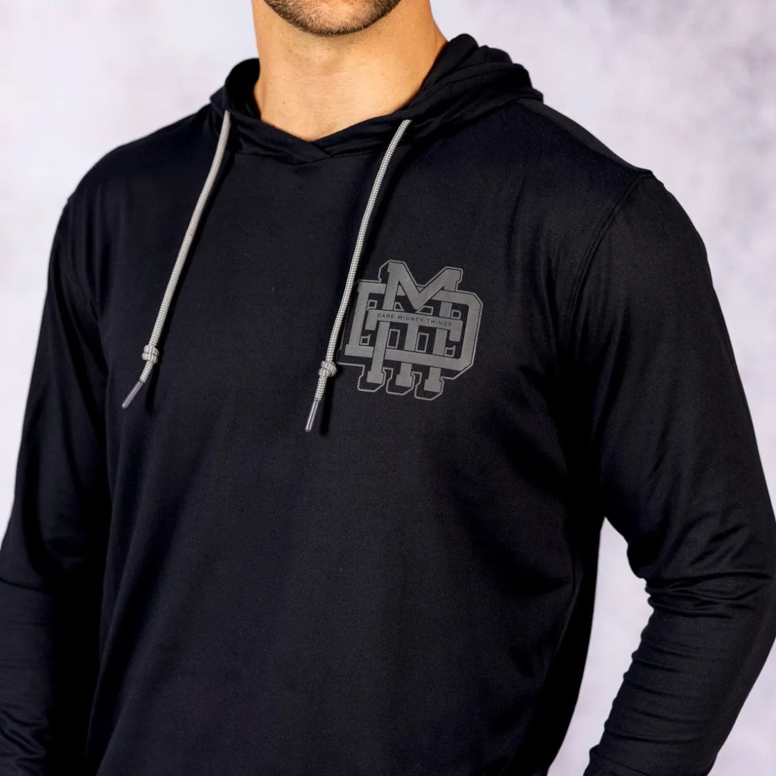 Performance Hoodies|Outerwear|RSVLTS The Monogram (Black) – Performance Hoodie