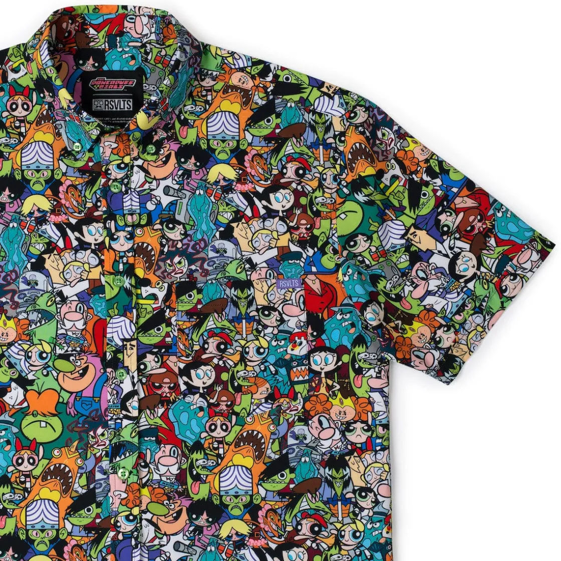 The Powerpuff Girls|Cartoon Network|Powerpuff Girls The "Citizens of Townsville" – KUNUFLEX Short Sleeve Shirt