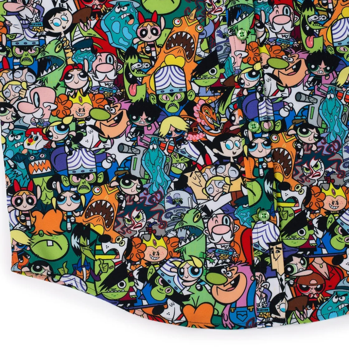 The Powerpuff Girls|Cartoon Network|Powerpuff Girls The "Citizens of Townsville" – KUNUFLEX Short Sleeve Shirt