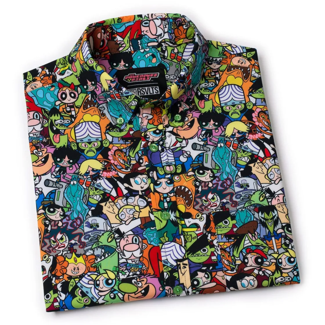 The Powerpuff Girls|Cartoon Network|Powerpuff Girls The "Citizens of Townsville" – KUNUFLEX Short Sleeve Shirt