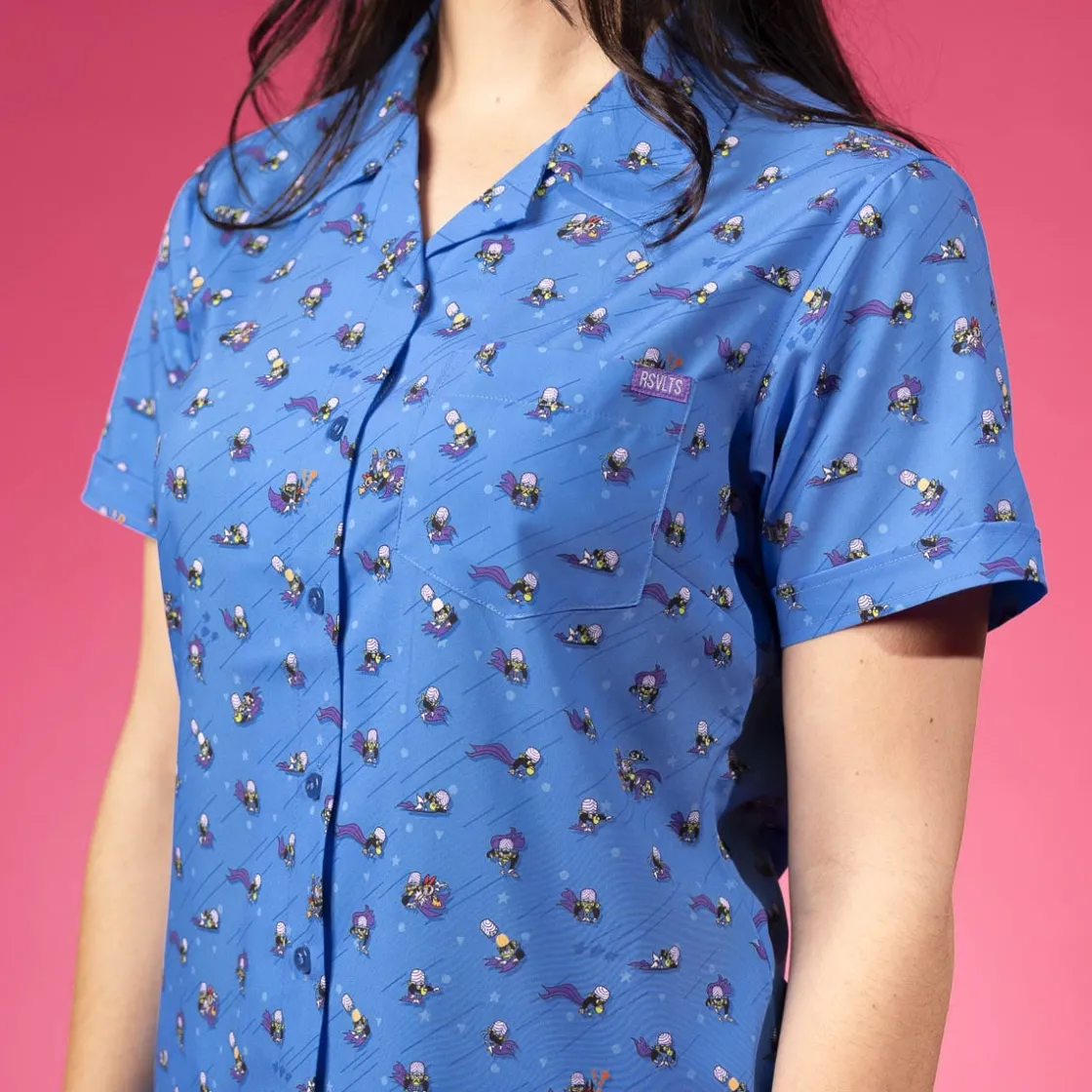 The Powerpuff Girls|Cartoon Network|Powerpuff Girls The "I AM MOJO JOJO" – Women's KUNUFLEX Short Sleeve Shirt