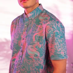 Short Sleeve Shirts|Short Sleeves|RSVLTS They Are What’s Called a Trophy Fish – KUNUFLEX Short Sleeve Shirt