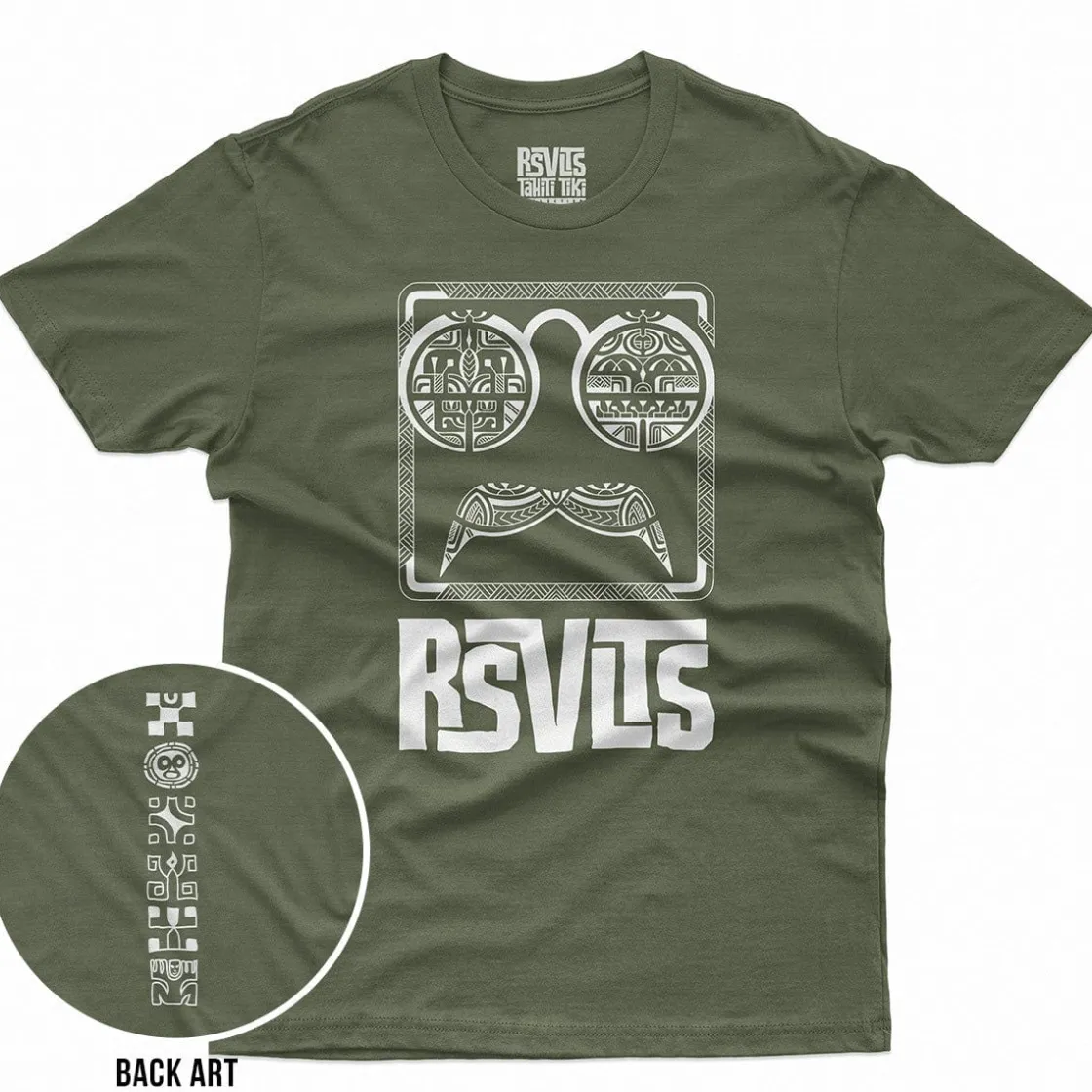 T-shirts|Tiki|RSVLTS Tiki Teddy – Crewneck Tee