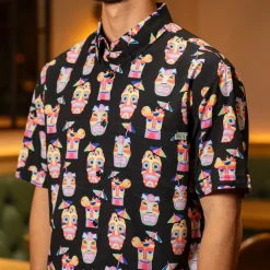Short Sleeve Shirts|Tiki|RSVLTS Tipsy Tiki – KUNUFLEX Short Sleeve Shirt