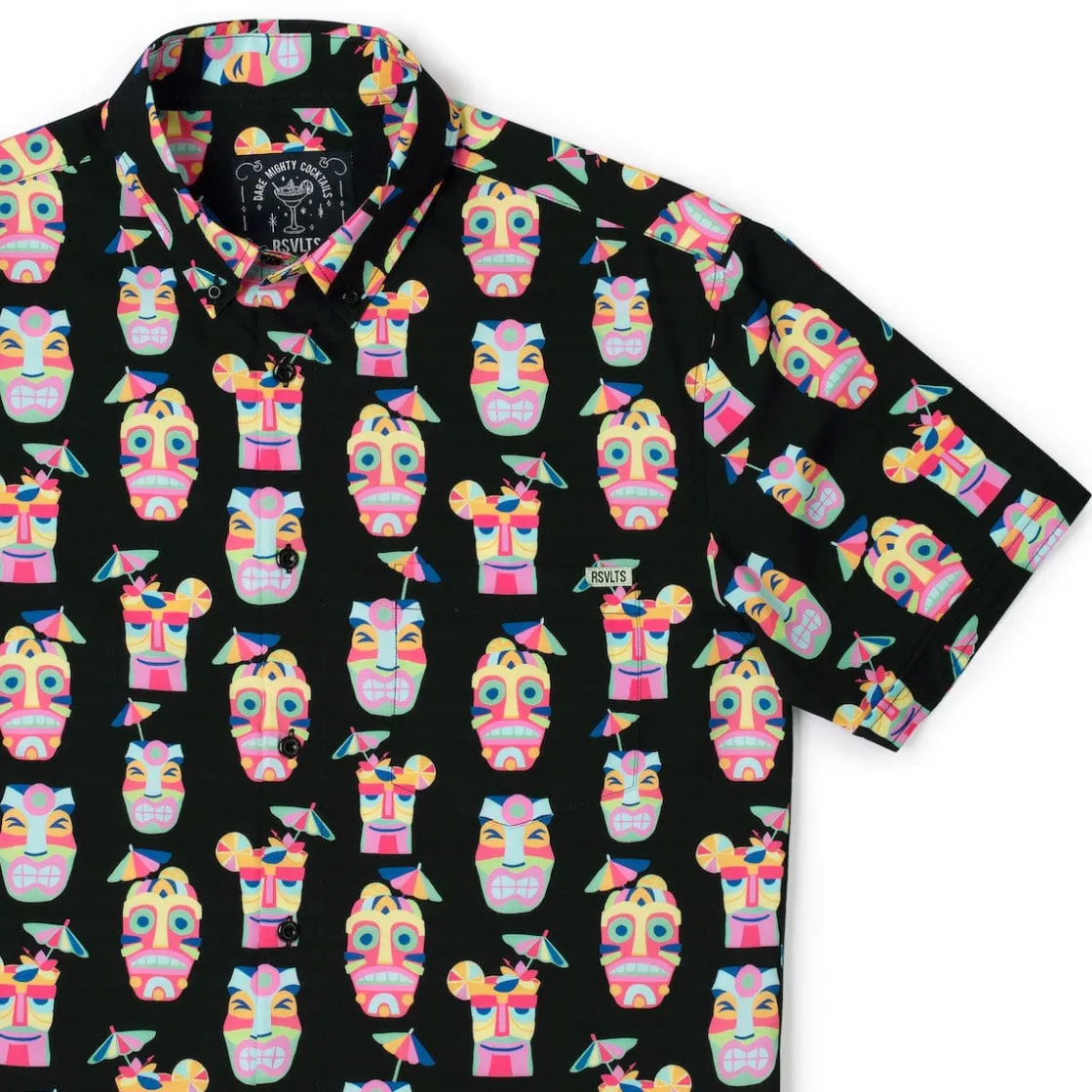 Short Sleeve Shirts|Tiki|RSVLTS Tipsy Tiki – KUNUFLEX Short Sleeve Shirt