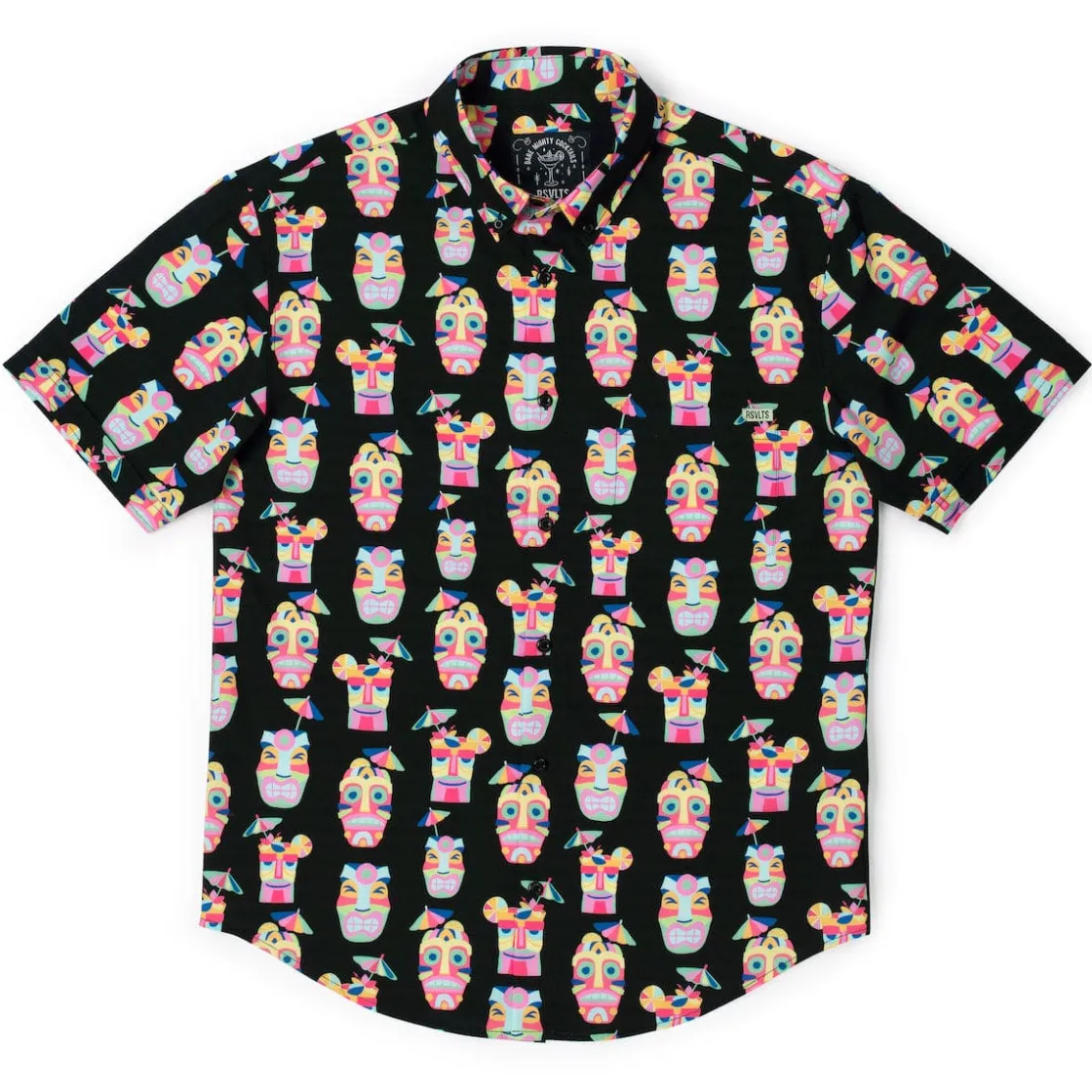 Short Sleeve Shirts|Tiki|RSVLTS Tipsy Tiki – KUNUFLEX Short Sleeve Shirt